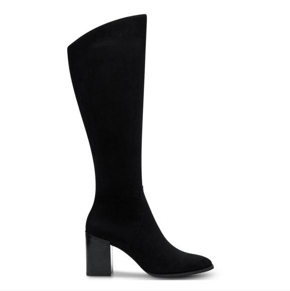 NWT ALFANI | $160 Wylde Faux Suede Boots - Picture 3 of 7
